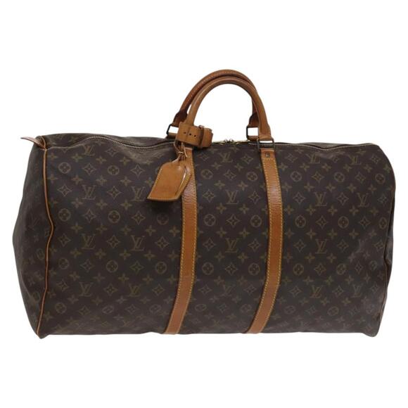 LOUIS VUITTON Monogram Keepall 60 Boston Bag M41422 - Picture 1 of 16